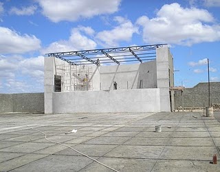 Obra de reforma da sede social do Corintians de Caicó caminha com força
