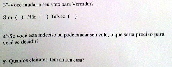 Pesquisa eleitoral duvidosa em Caicó. Confira