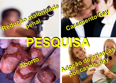 Pesquisa Agorasei realizada em CaicÃ³ aborda temas polÃªmicos