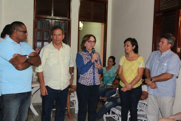 Em Parelhas, Zenaide Maia recebe apoio da presidente da Câmara e de várias lideranças