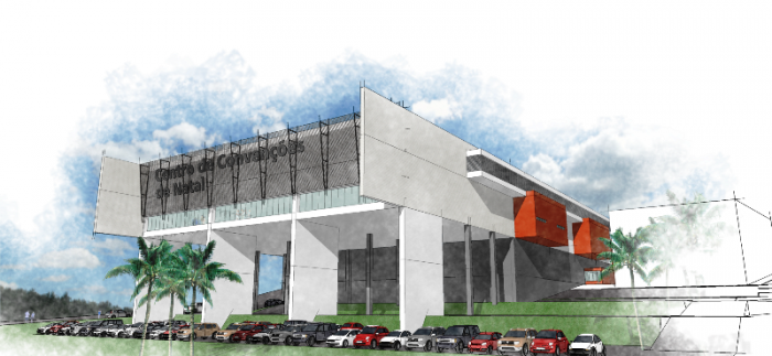 Governo do Estado inicia obra de ampliaÃ§Ã£o do Centro de ConvenÃ§Ãµes de Natal