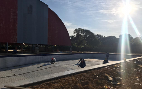Martins (RN): Prefeita Olga faz obra com recursos próprios