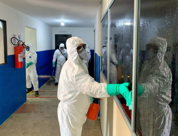 Comando Conjunto do RN e ParaÃba realizará desinfecção do CRI/CRA em Natal