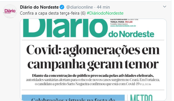 O temor das aglomerações de campanha polÃtica