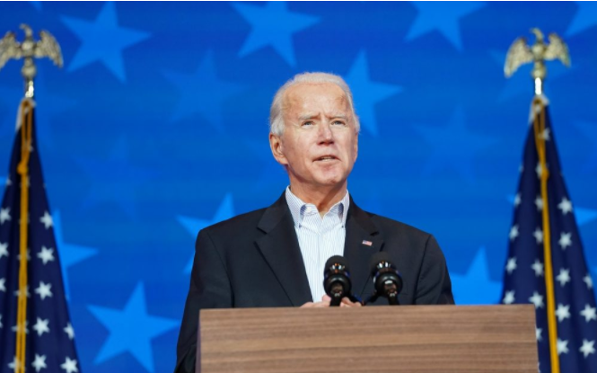 biden eleito Joe Biden toma posse como presidente dos EUA em evento virtual