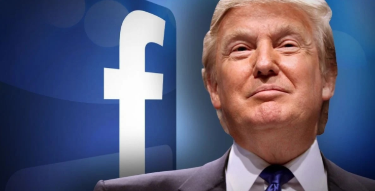 face trump Facebook derruba página de doações do partido de Trump