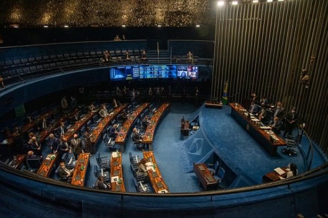 Senado Plenario Hugo Barreto Metropoles Senado aprova projeto de lei para prorrogar declaração do Imposto de Renda 2021 até julho