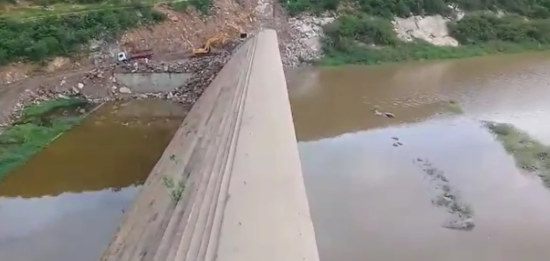 barragem das Desperdício de água no Seridó