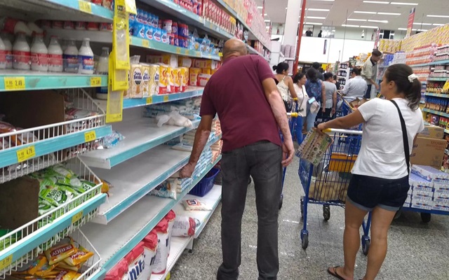 Falta de produtos em supermercados retoma o maior nível de 2020