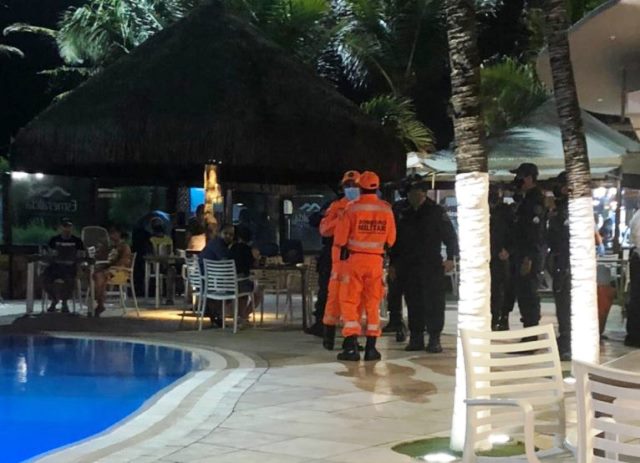 PM invade hotel em Ponta Negra, assusta hóspedes e pede para que voltem aos seus quartos