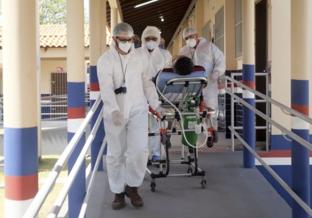 coronavirus hospital de campanha Para 1 Brasil já tem três estados com 100% de ocupação hospitalar; Rio Grande do Norte chega a 93%