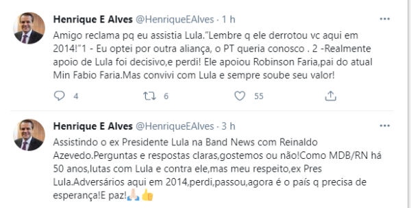 a esperanca Qual o destino de Henrique Eduardo Alves em 2022