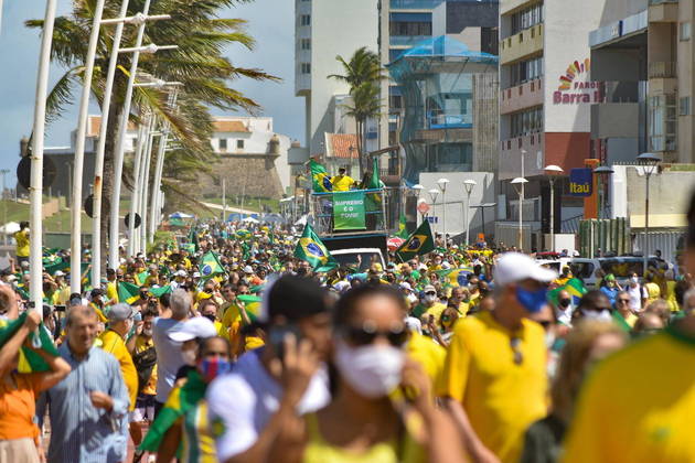 salvador Brasília e outras capitais registram manifestações no Dia do Trabalho