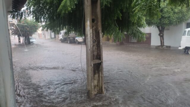 Chove 78,6 mm em Pombal (PB)