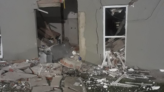 Criminosos explodem cofre de posto de combustÃveis durante a madrugada no interior do RN