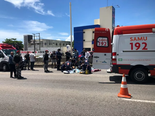 Motociclista passa mal, bate em mureta e morre na BR-101, na Zona Sul de Natal