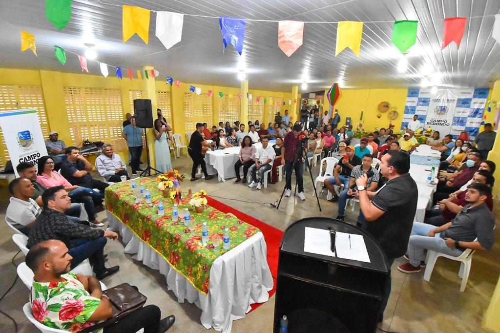 TrairÃ: Ezequiel participa do lançamento do Campo Redondo (RN) Junino