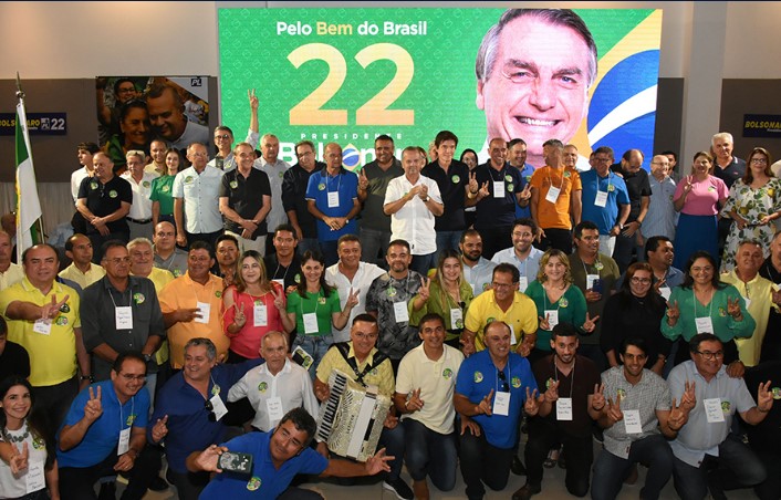 Vamos mudar jodo: Campanha de Bolsonaro no RN conta com 100 prefeitos
