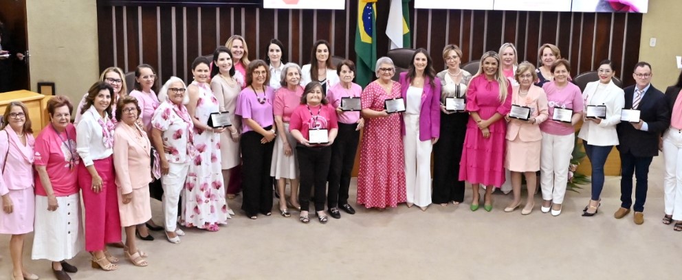 Autocuidado e diagnóstico precoce do câncer de mama pautam solene do Outubro Rosa