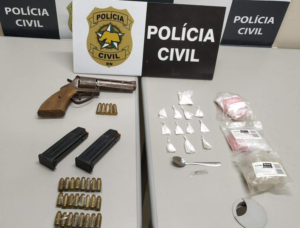 PolÃ­cia Civil prende chefe do trÃ¡fico de drogas em MacaÃ­ba