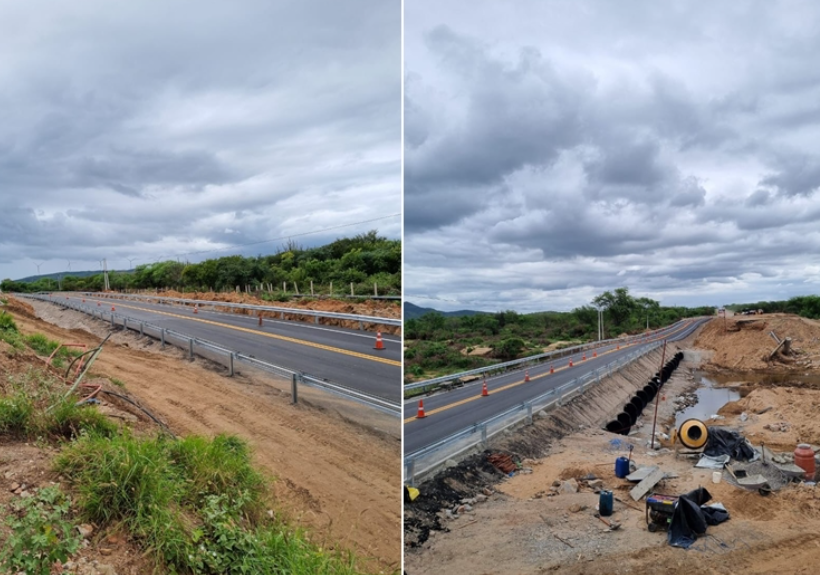 Dnit termina obra do desvio na BR-304 e trânsito flui sem sistema âPare e Sigaâ