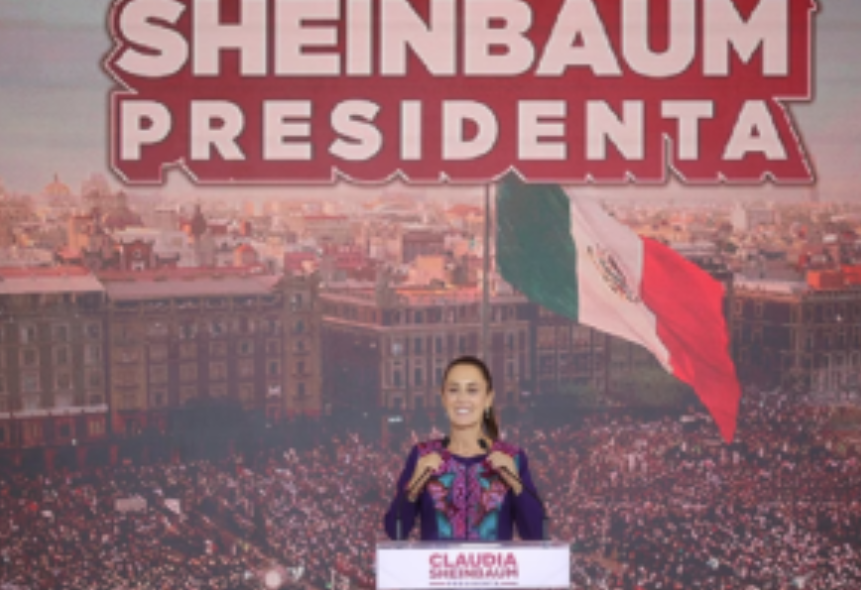 Claudia Sheinbaum Ã© eleita 1Âª mulher presidente do MÃ©xico