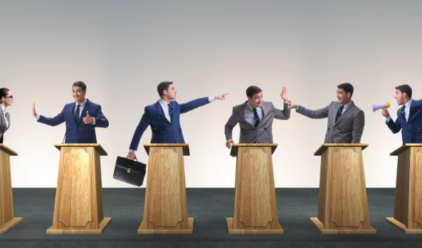 Que não vai a debate não é
