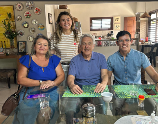 João Maia se reúne com prefeitos de Paraú e Carnaúba dos Dantas