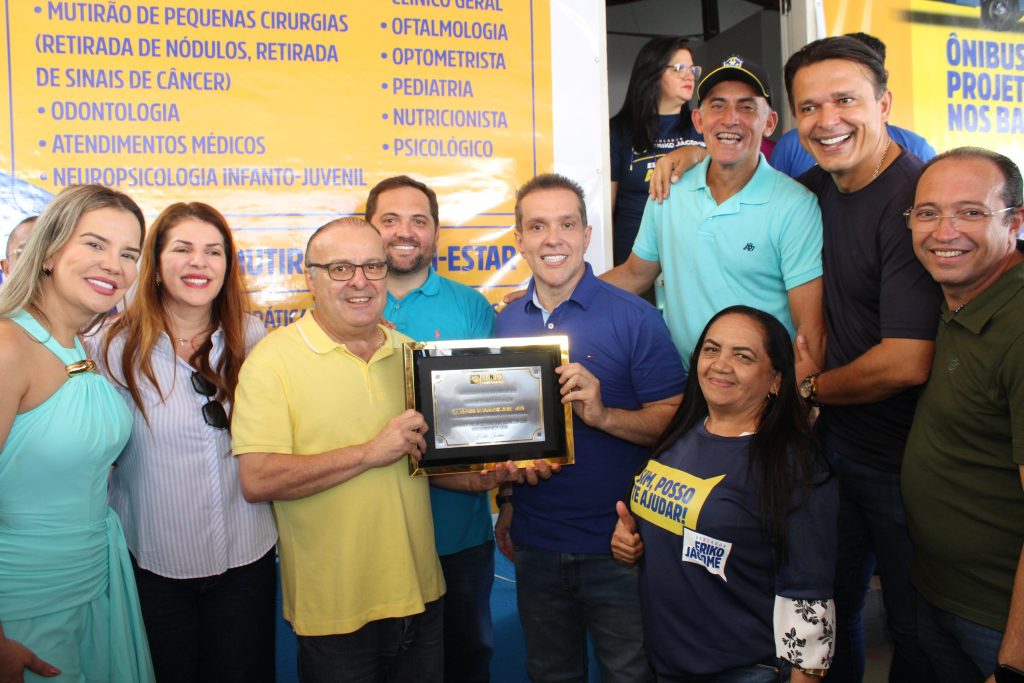 Eriko Jácome inaugura clÃnica em Felipe Camarão e reúne mais de mil moradores em grande ação de saúde