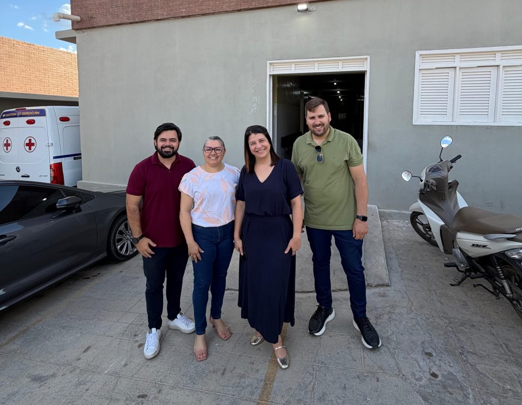 Deputada Carla Dickson visita equipamentos públicos em Santana do Seridó e reafirma compromisso com a saúde do municÃpio