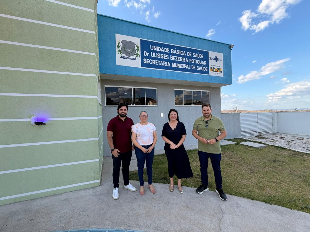 Deputada Carla Dickson visita equipamentos públicos em Santana do Seridó e reafirma compromisso com a saúde do municÃpio