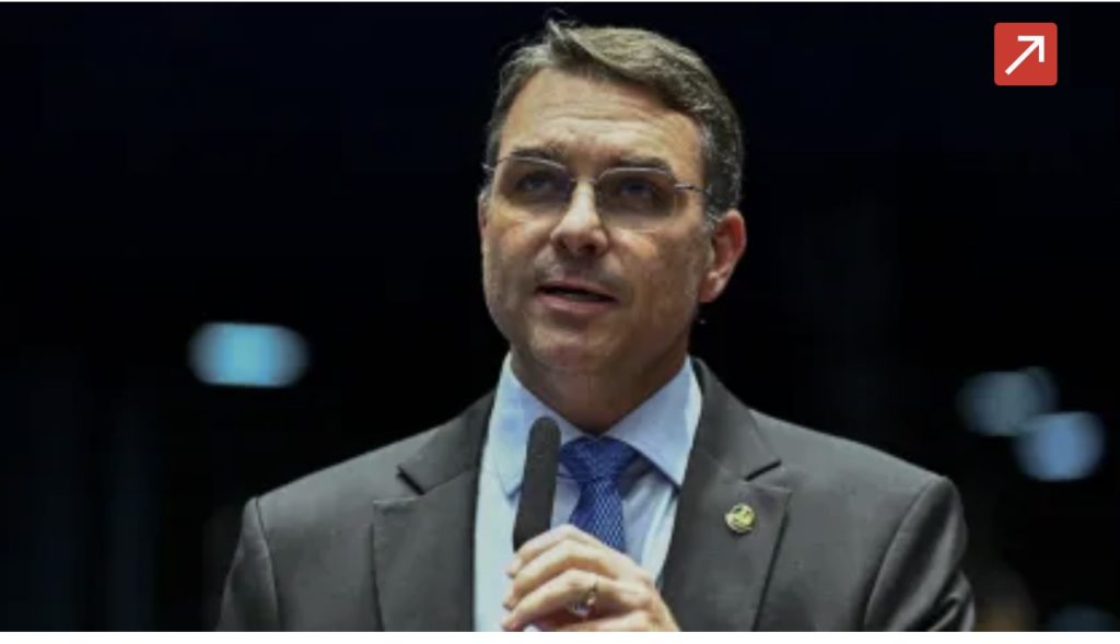 FlÃ¡vio Bolsonaro conta com ajuda de Eduardo para diÃ¡logo com EUA