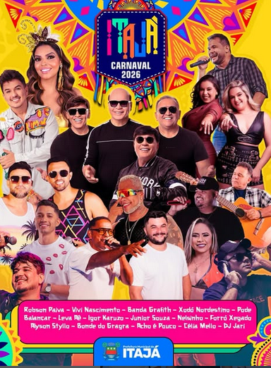 Prefeitura de ItajÃ¡ ignora recomendaÃ§Ã£o do MP e mantÃ©m Carnaval