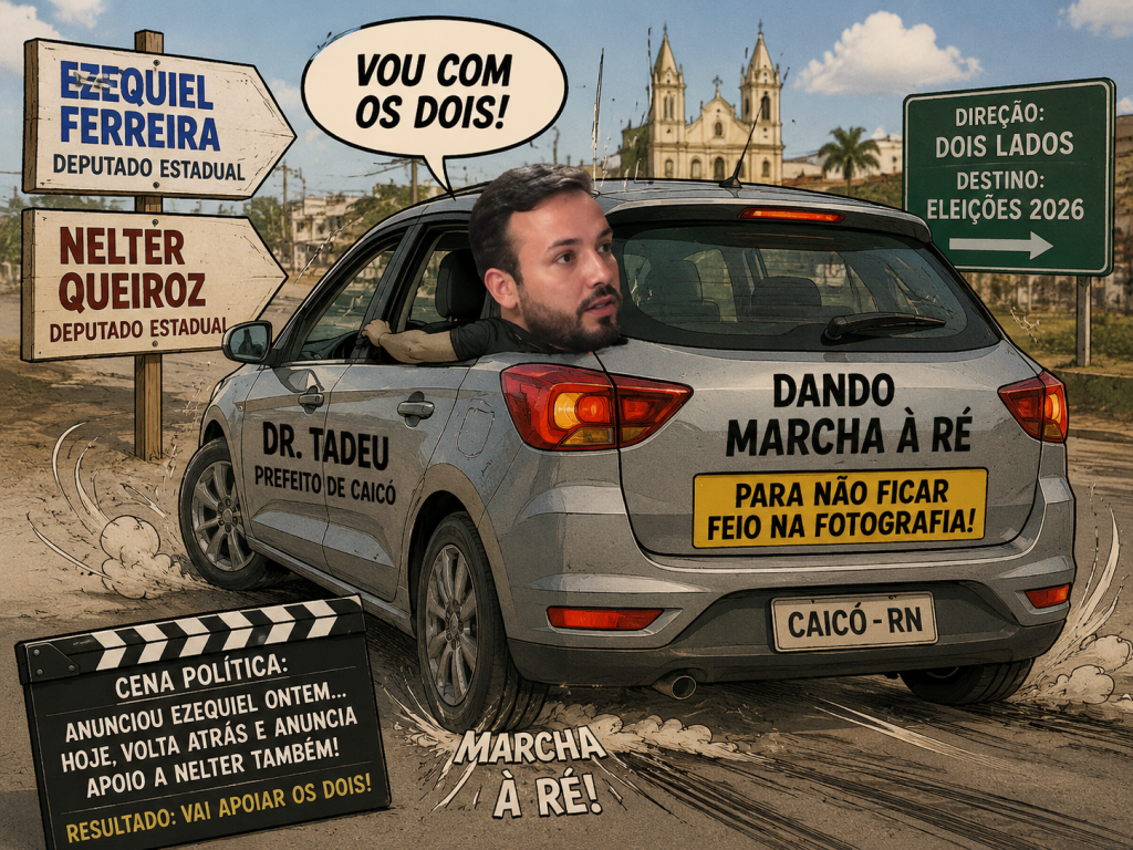 Dr. Tadeu dÃ¡ marcha Ã  rÃ© e apoiarÃ¡ dois candidatos a deputado estadual em CaicÃ³: Ezequiel e Nelter