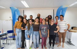 Artistas caicoenses vivenciam troca e aprendizado com Simona Talma e Khrystal