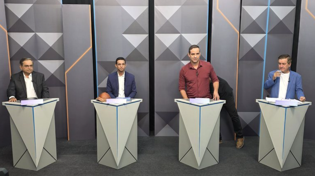 Candidatos ao Governo do RN confrontam propostas em último debate na Inter TV