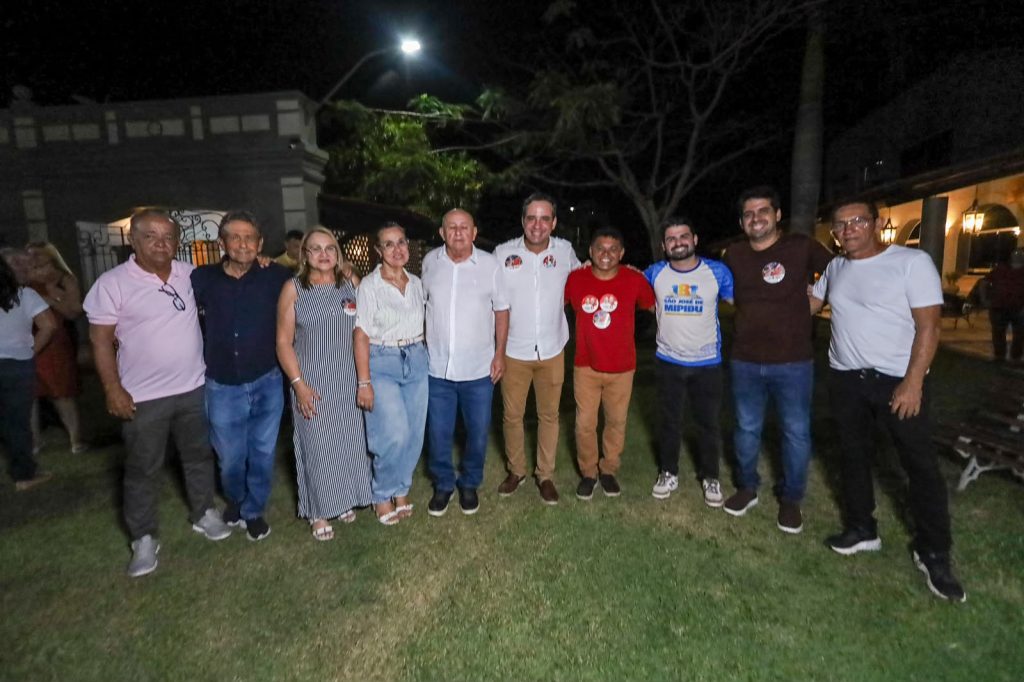 Com apoio de prefeito, vice, 10 vereadores e lideranÃ§as de 12 cidades, Cadu de Lula demonstra grande forÃ§a em SÃ£o JosÃ© de Mipibu