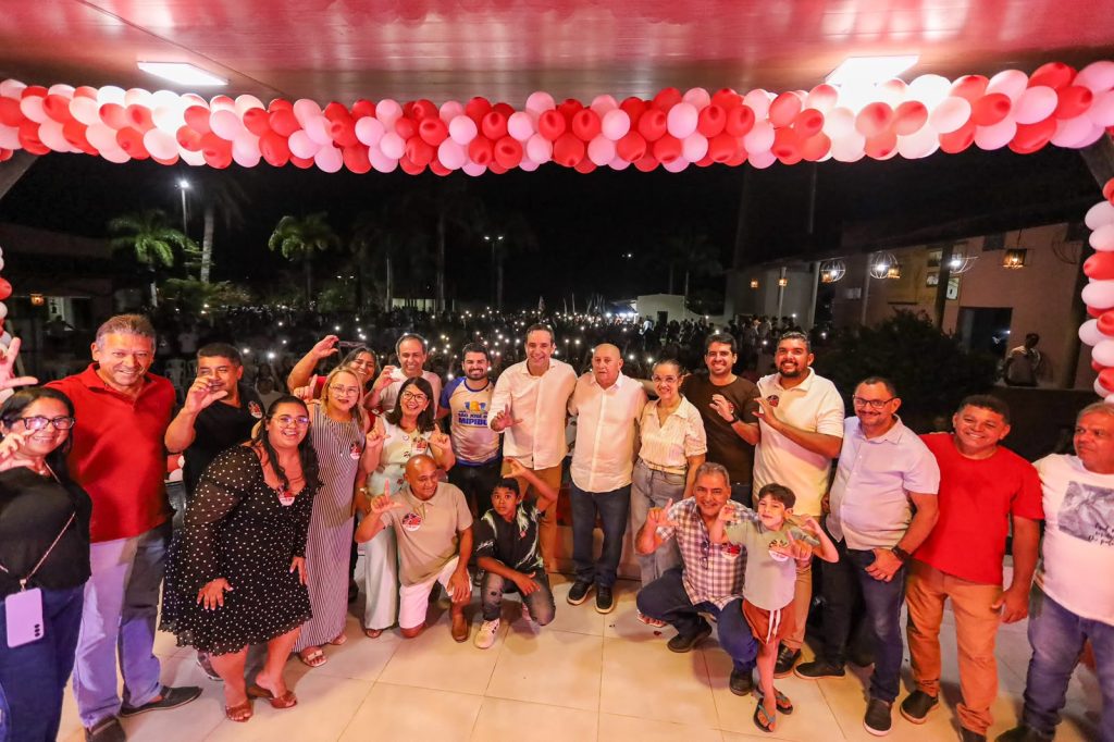 Com apoio de prefeito, vice, 10 vereadores e lideranÃ§as de 12 cidades, Cadu de Lula demonstra grande forÃ§a em SÃ£o JosÃ© de Mipibu