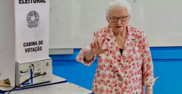 Aos 91 anos, Luiza Erundina Ã© eleita deputada estadual em SÃ£o Paulo