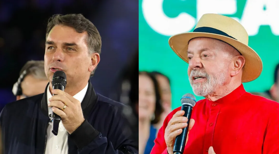 PESQUISA IPESPE: FlÃ¡vio Bolsonaro registra 52,7% dos votos vÃ¡lidos, contra 47,3% de Lula no segundo turno