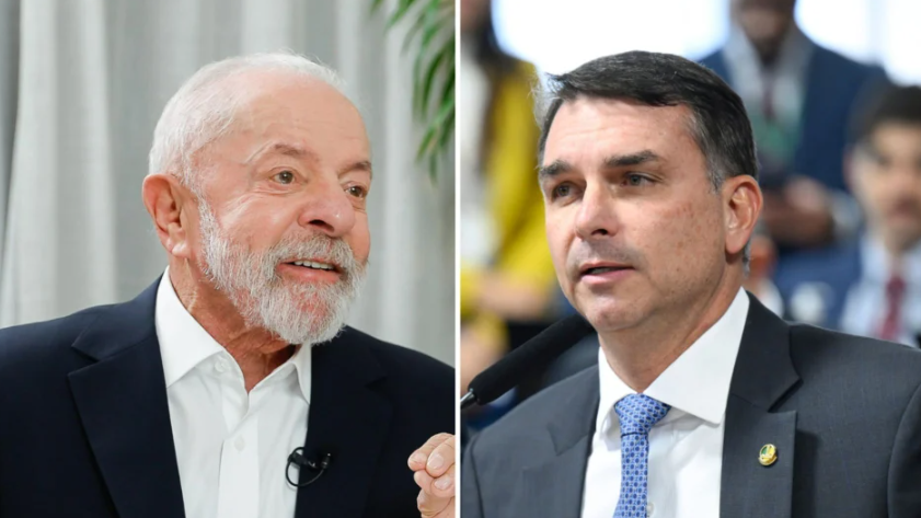 PESQUISA QUAEST: FlÃ¡vio tem 46% e Lula, 44% no segundo turno