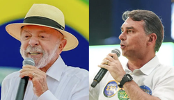 PESQUISA VERITÃ: 51,1% dos eleitores acreditam na vitória de Flávio Bolsonaro; 44% acham que Lula vence