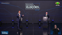 PESQUISA REAL TIME BIG DATA: Flávio é avaliado como melhor que Lula no debate da Band, sabatinas e programas eleitorais de TV