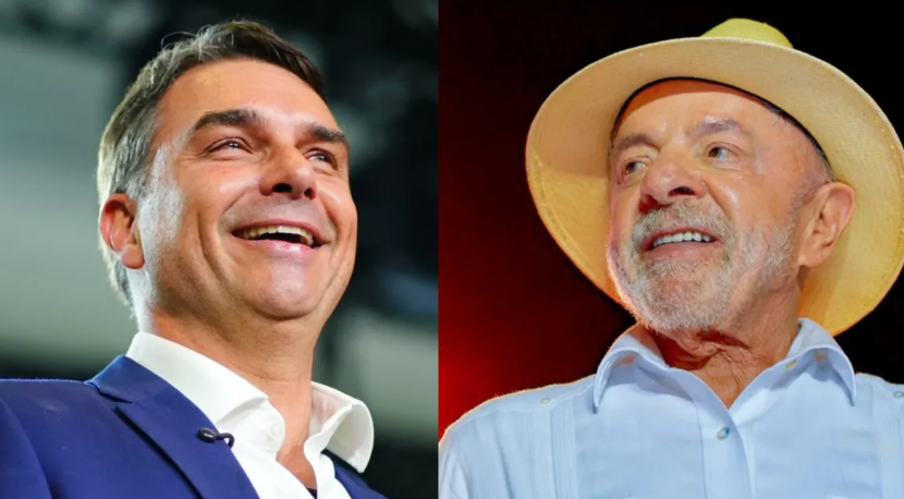 PESQUISA NEXUS/BTG: Flávio Bolsonaro tem 50,5% de votos válidos no 2º turno; Lula, 49,5%