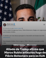 Aliado de Trump afirma que Marco Rubio articulou a fuga de FlÃ¡io Bolsonaro para os EUA